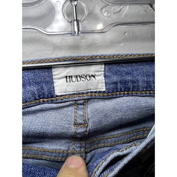 Hudson Blair high rise bootcut crop jeans womens 26 normcore casual everyday - Picture 2 of 8